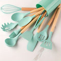 ChefEase – 12-Piece Silicone Kitchen Utensil Set – Durable, Stylish Heat-Resistant